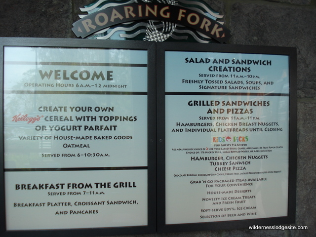 Info and Menus